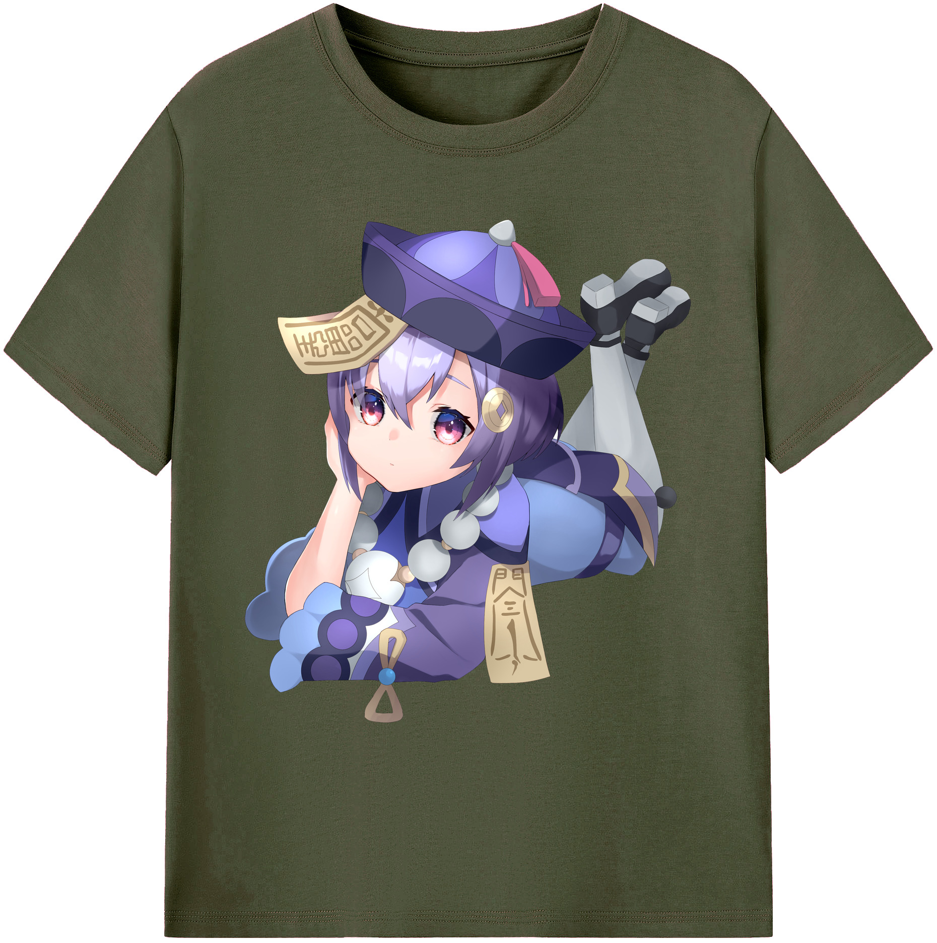 げんし神 七七 なな  genshin Nana 綿100％ メンズ半袖Tシャツ｜肌触りやわらか＆通気性